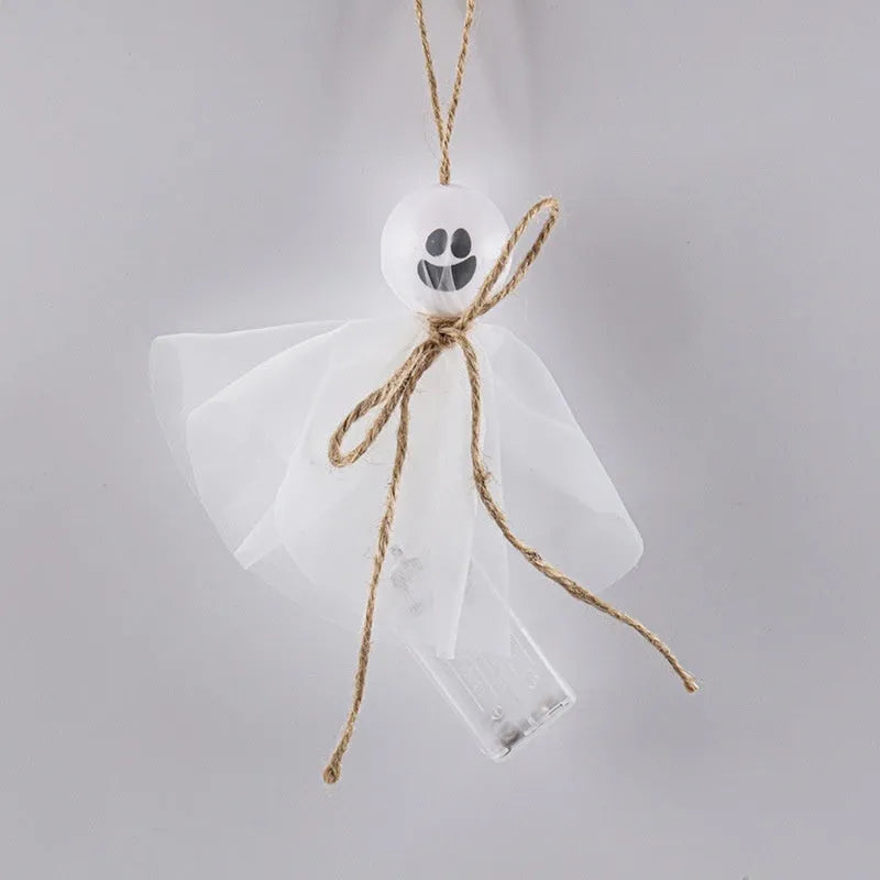 Halloween ghost festival LED lighting chain with 20 colourful beads for venue decoration
