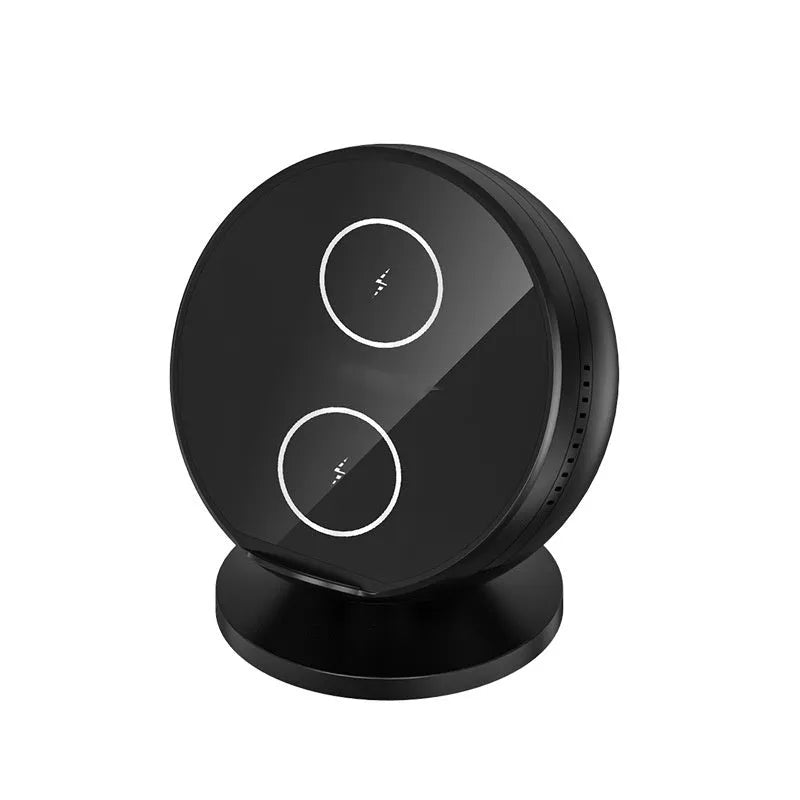 Mobile phone wireless charging holder with Bluetooth speaker in multiple colour options