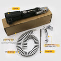 Chain screw gun head automatic nail gun accessory with metal gun head and plastic stainless steel construction