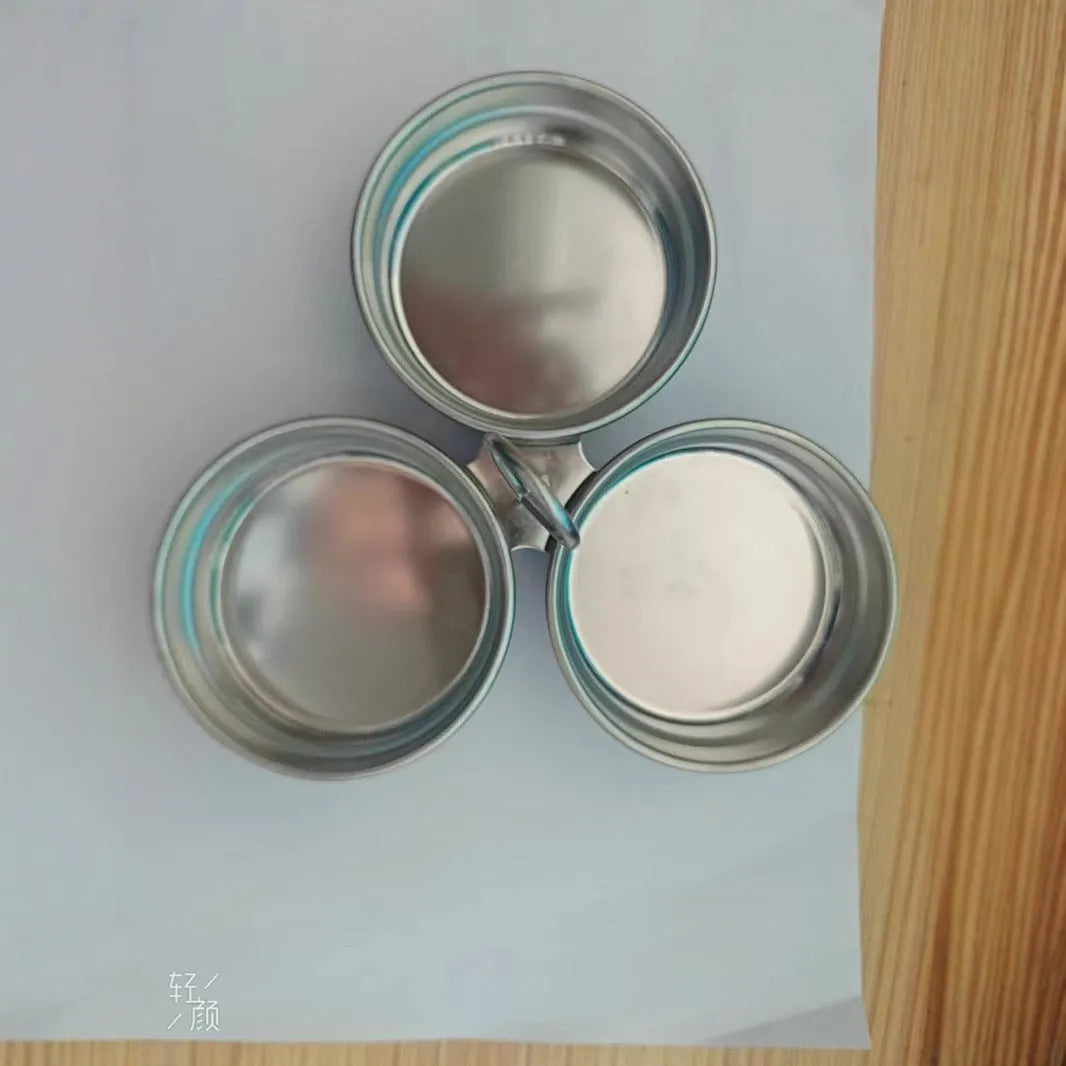 Household mini egg steamer in heart shape and round shape made of stainless steel