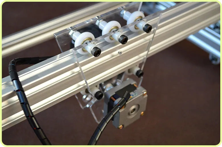 Miniature laser engraving machine with 400x300mm bottom plate for marking and lettering work