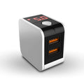 5V 2.4A dual USB travel charger with digital display showing voltage