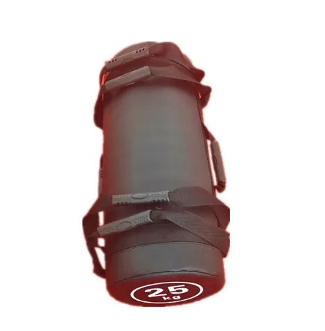 White PVC fitness training sandbag weight bag for gym strength workouts