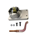 Silver aluminium alloy short shift lever for Horton vehicle gear shifter replacement