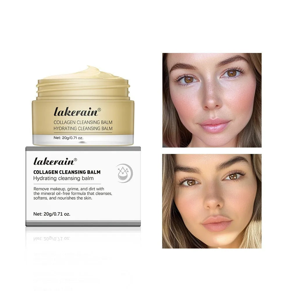 20g tube of rose fragrance makeup remover cleansing cream for face, lips, and eyes.