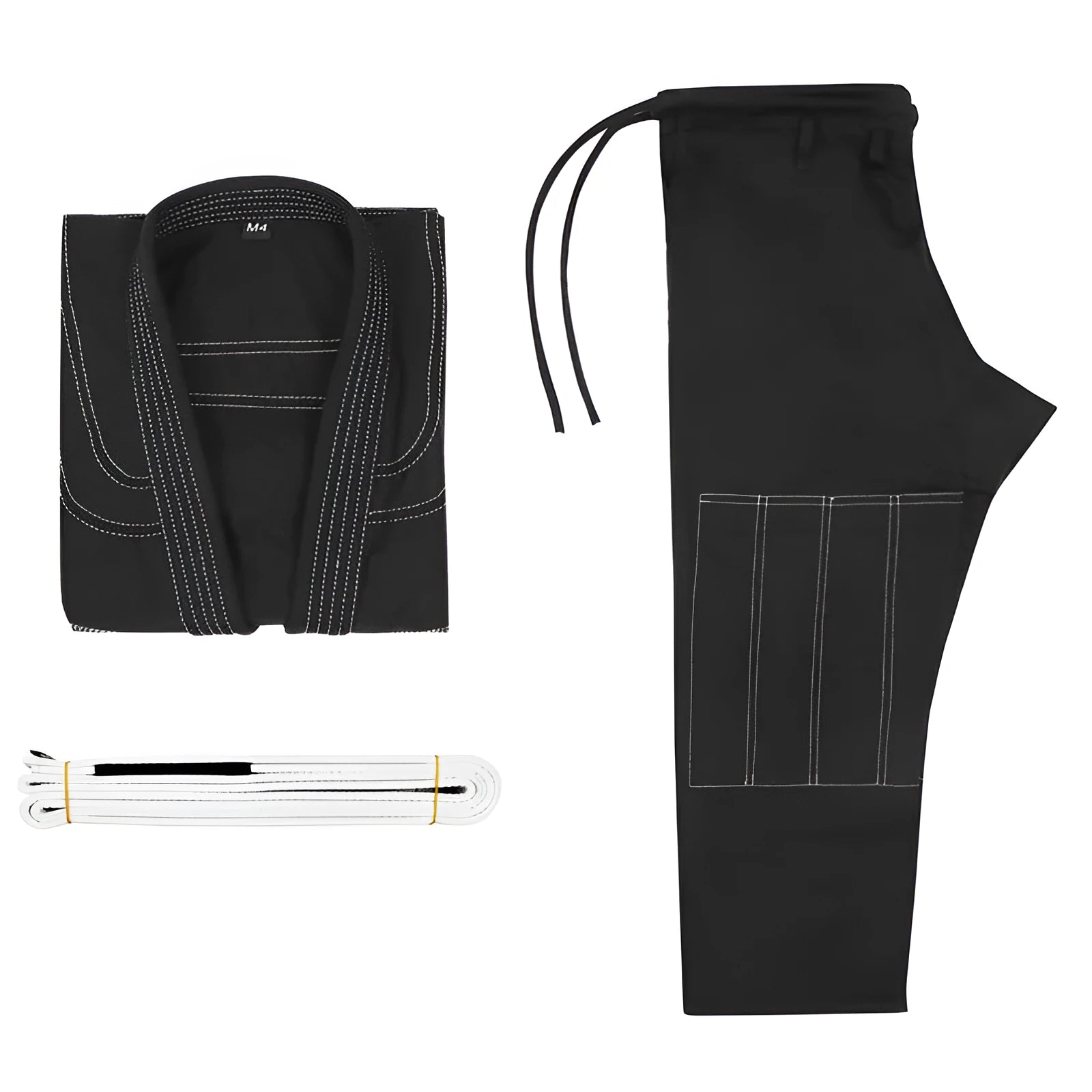 Brazilian Jiu-jitsu gi in cotton blend fabric showing Rose Red colour option with complete top and trousers