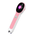 White universal reading pen electronic learning device with bilingual Chinese English translation functionality