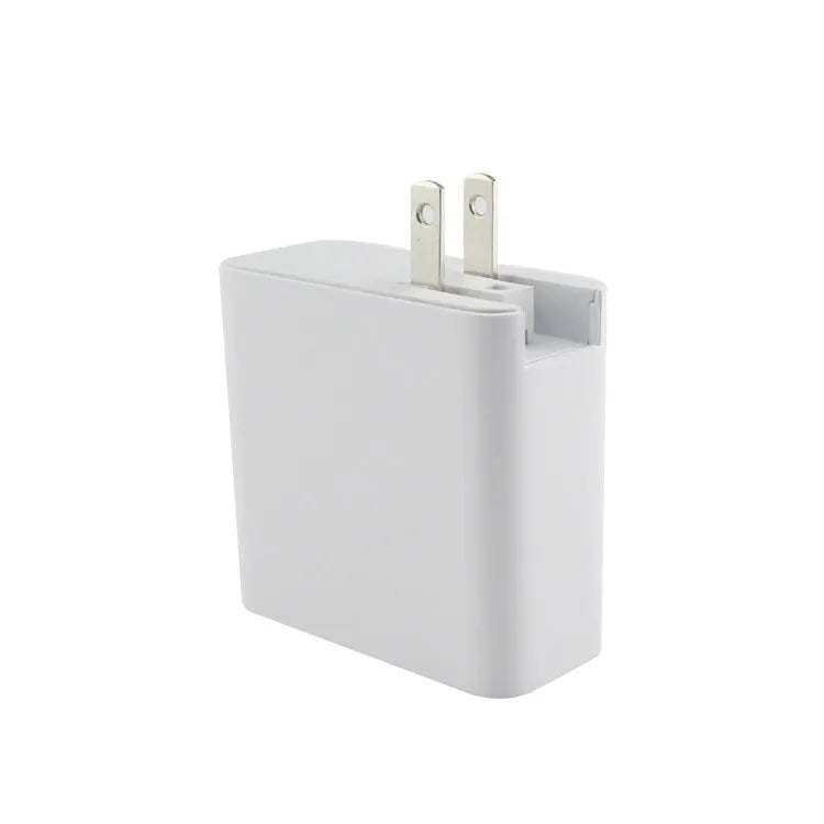 48W PD four-port USB-C fast charger in black with international plug options