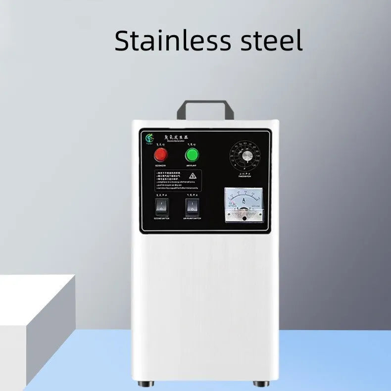 Commercial stainless steel ozone generator machine for fruit and vegetable disinfection