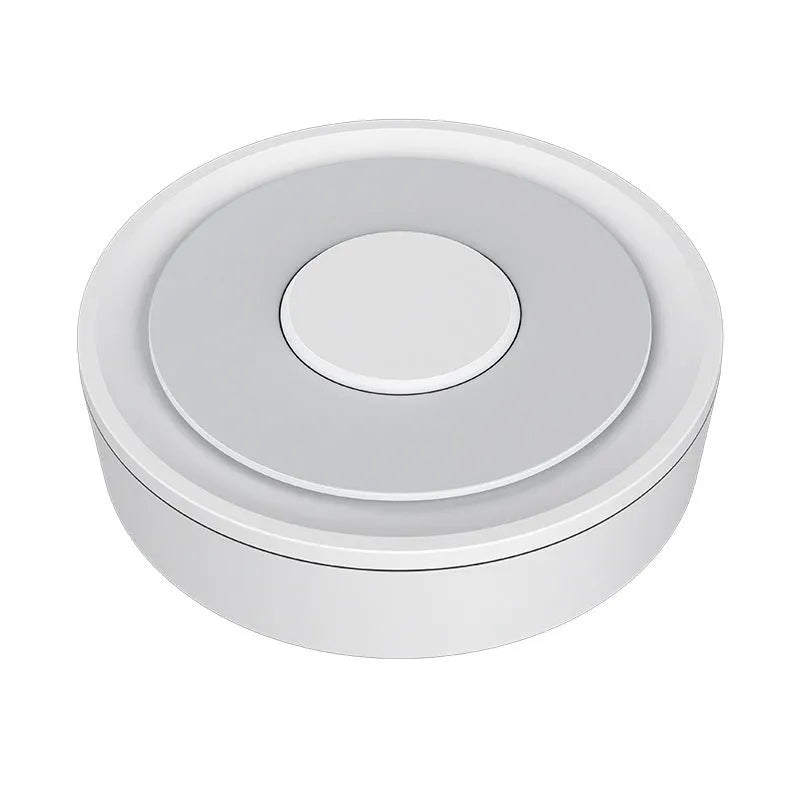 White square ZigBee smart home gateway hub with dimensions 78mm by 78mm.