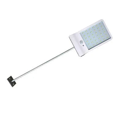 Black or white IP65 waterproof solar garden light for outdoor balcony and landscape lighting