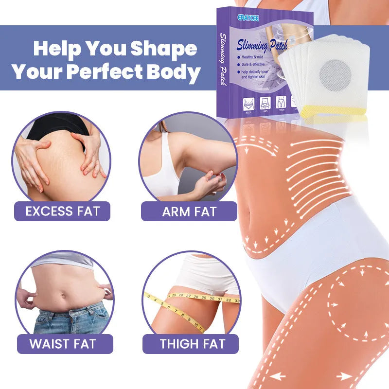 Body shaping navel health patch 30 patches herbal aroma for abdominal care, picture colour