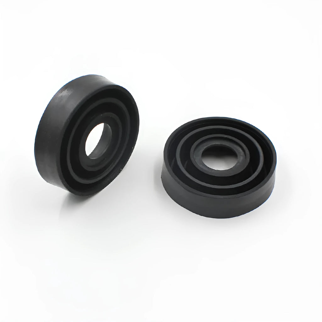 Silicone car headlight dust cover showing closed and open style options for vehicle protection