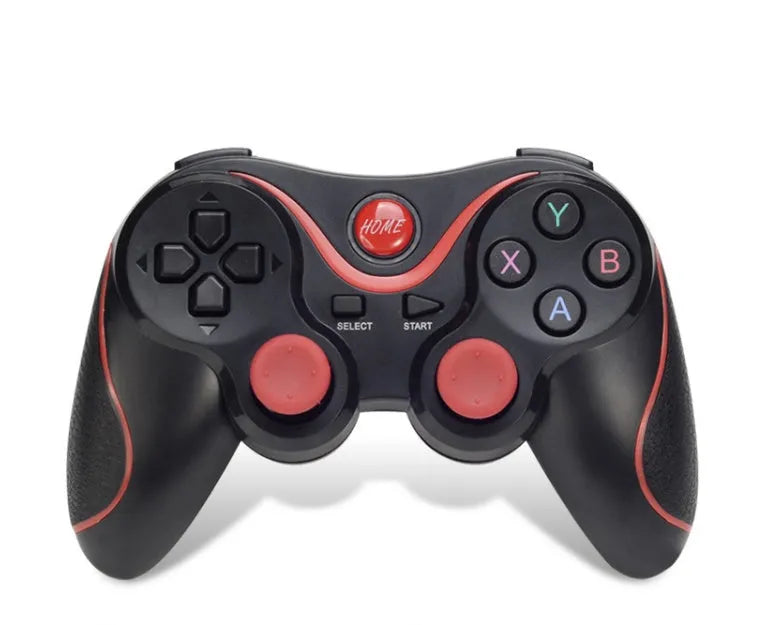 X3 Bluetooth wireless game controller for Android phones with mobile phone clip accessory
