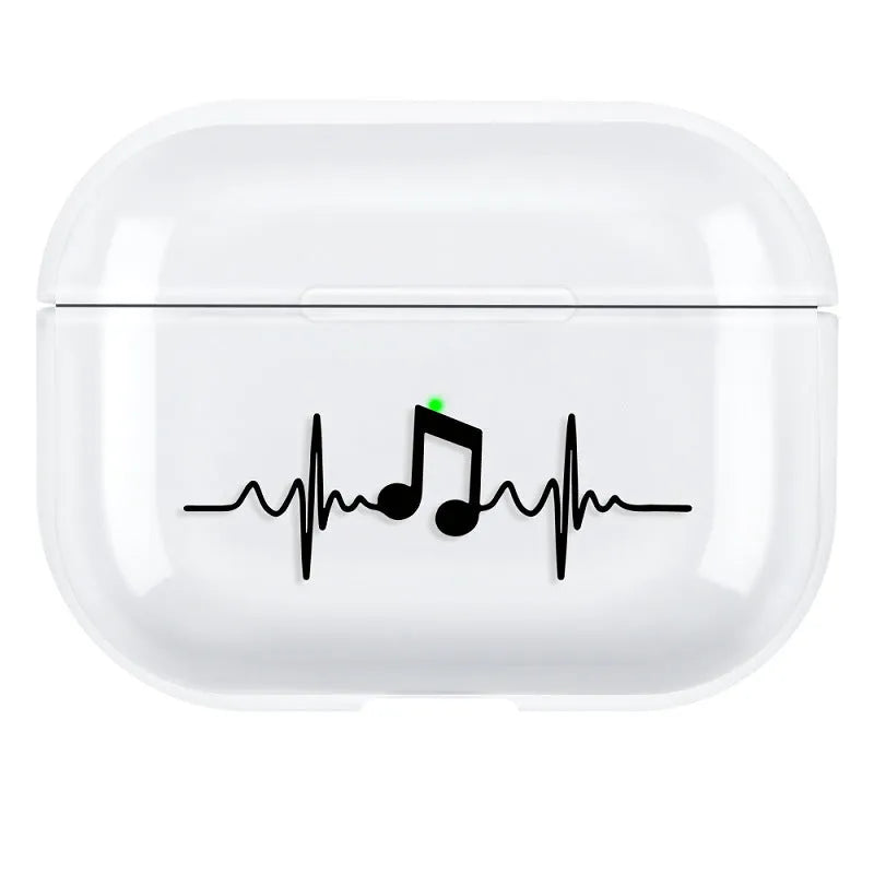 AirPods Pro 3 protective case cover in solid colour made from PC material