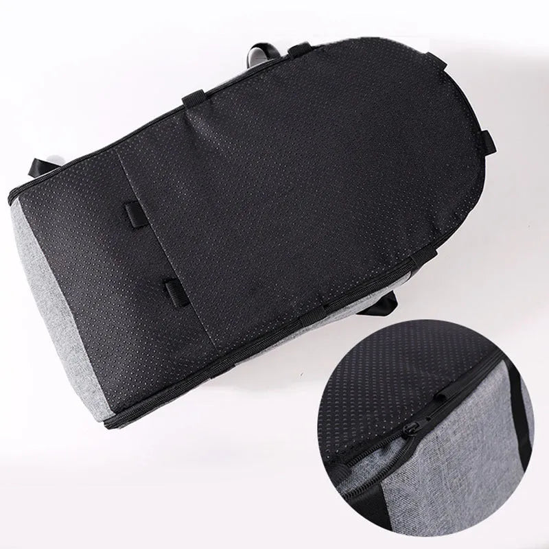Outdoor cloth dog kennel in blue, grey, red, or grey mesh, shown as a portable shelter for dogs.