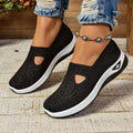 Women's casual mesh flat shoes with a T-bar strap and round toe in multiple colours.