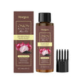 100ml hair care essential oil bottle with applicator accessories in protective packaging
