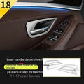 BMW 5 Series F10/F18 interior door handle decorative trim set with stainless steel ABS construction