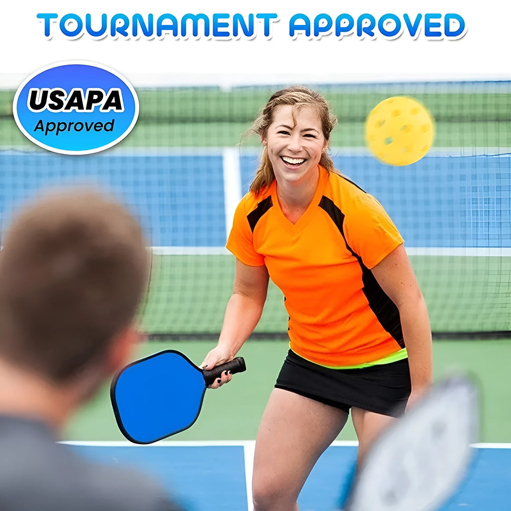 Poplar Peak wooden table tennis and pickleball racket for beginner adult training