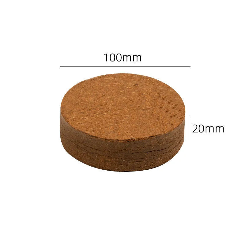Nutrient soil blocks for vegetable planting with eight particle size options