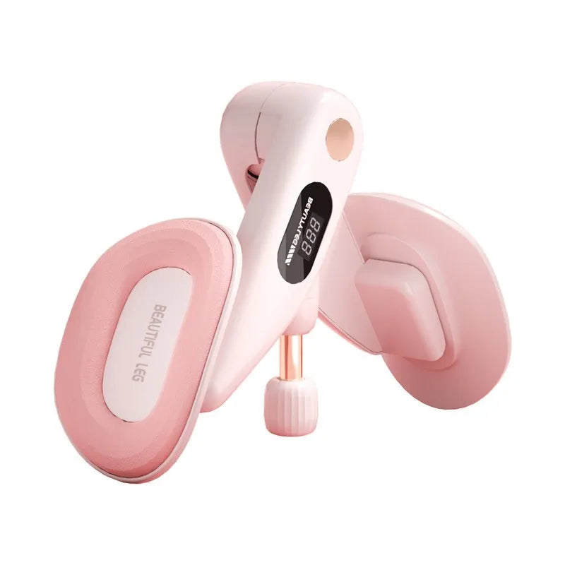 Counting pelvic floor muscle trainer device in blue, gray, green, or pink colours