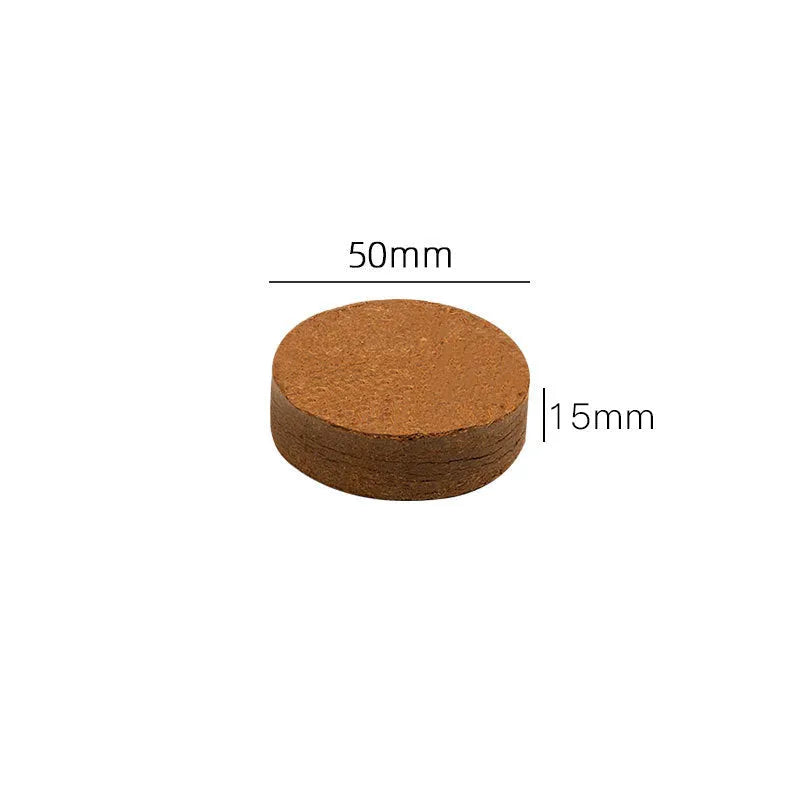 Nutrient soil blocks for vegetable planting with eight particle size options