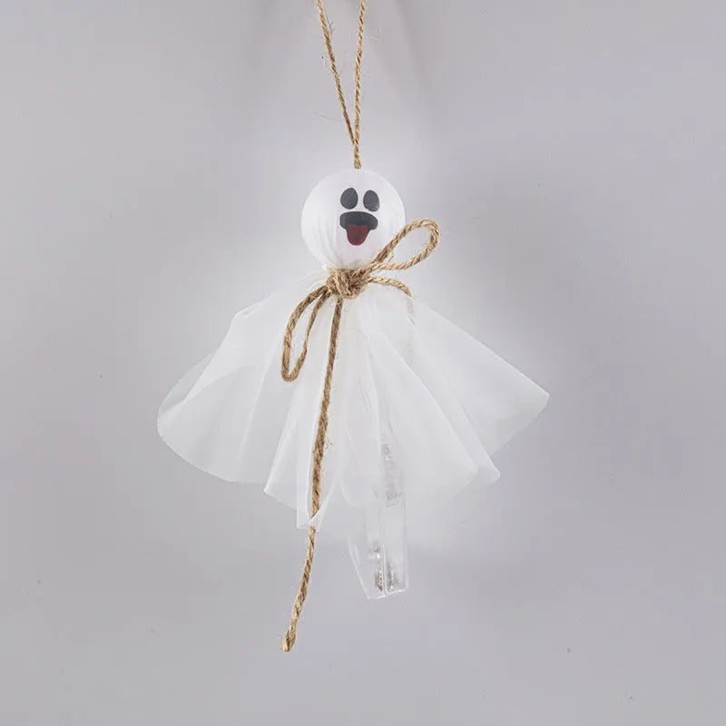 Halloween ghost festival LED lighting chain with 20 colourful beads for venue decoration