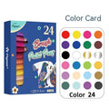 Set of soft tip gouache marker pens for hand accounting and craft projects, shown in a multipack.