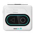 Bluetooth thermal mini printer in avocado green, pink, small yellow duck, or white colours with dimensions 87x79x39mm
