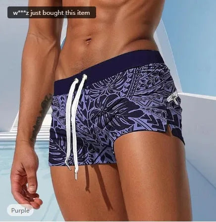Men's casual beach pants with 3D printed funny dots pattern in hip hop style, polyester fabric
