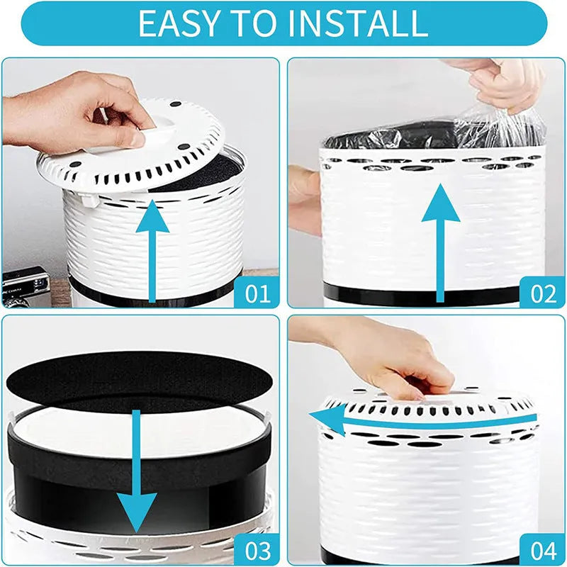Levoit LV-H132 air purifier replacement filter accessories showing filter screen and cotton