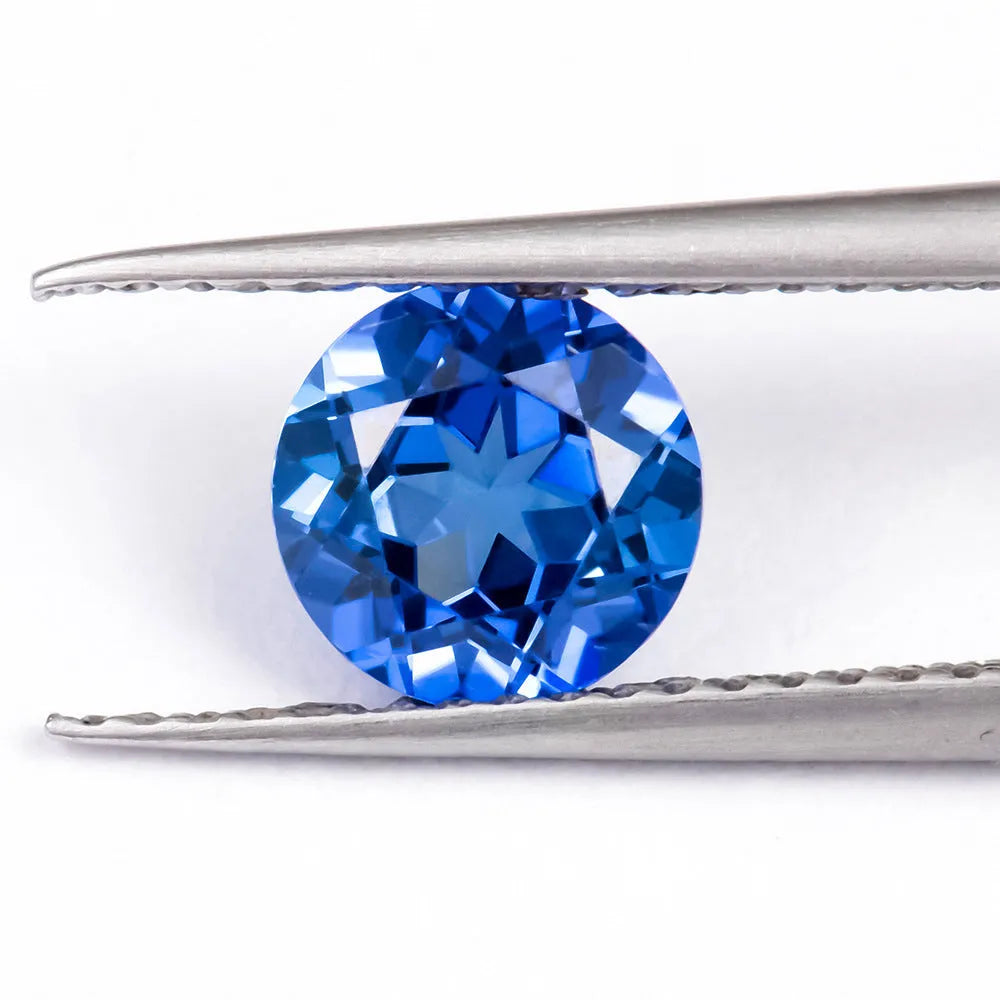 Cultivate Royal Blue love-shaped tiara gemstone setting for sapphire mounting