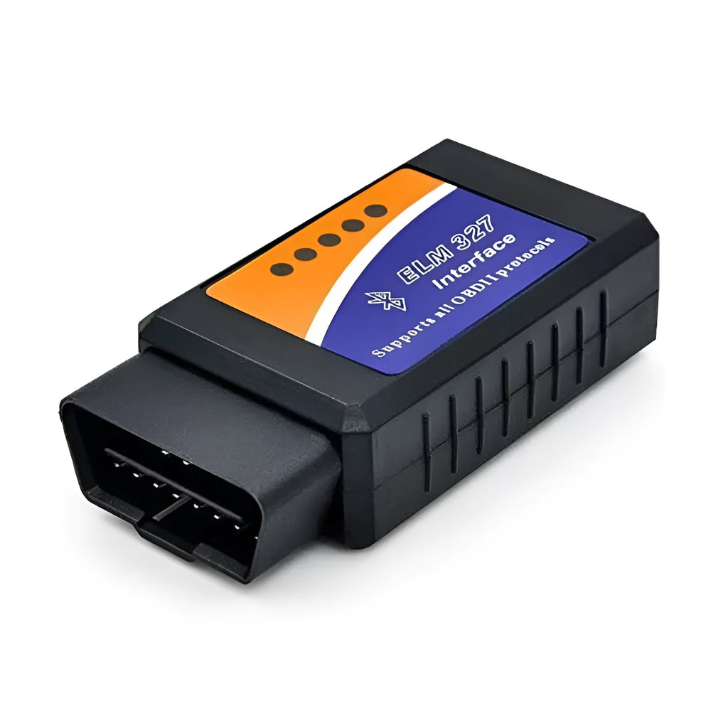 Compact dual-mode OBD2 Bluetooth automotive fault detector for engine diagnostics