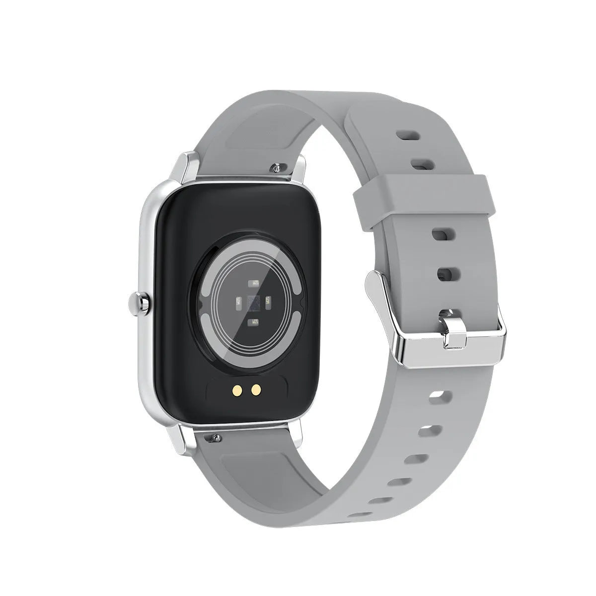 H80 sports smartwatch with colour screen and silicone strap showing health monitoring functions
