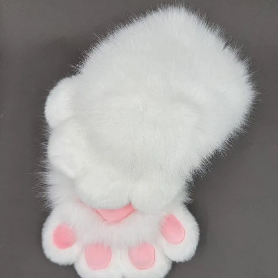 Colourful nylon animal claw cosplay gloves for costume decoration with free size fit
