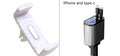 100W metal car charger with retractable cable and adjustable head for fast mobile charging in a car