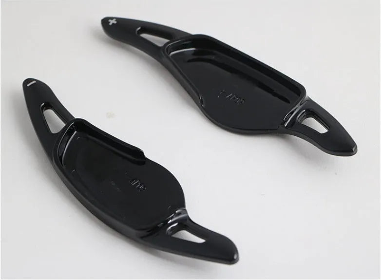Carbon fibre black steering wheel paddle shifter for car interior modification
