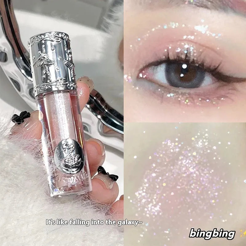 Ballet liquid eye shadow collection showing five colour options for universal skin types