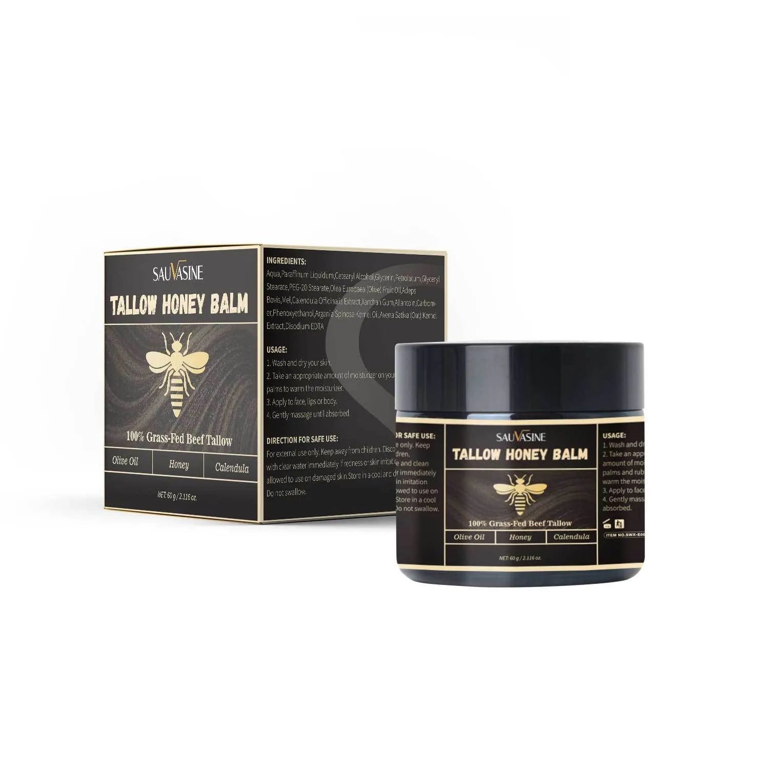 Butter Honey Cream 60g jar for universal skin type moisturising