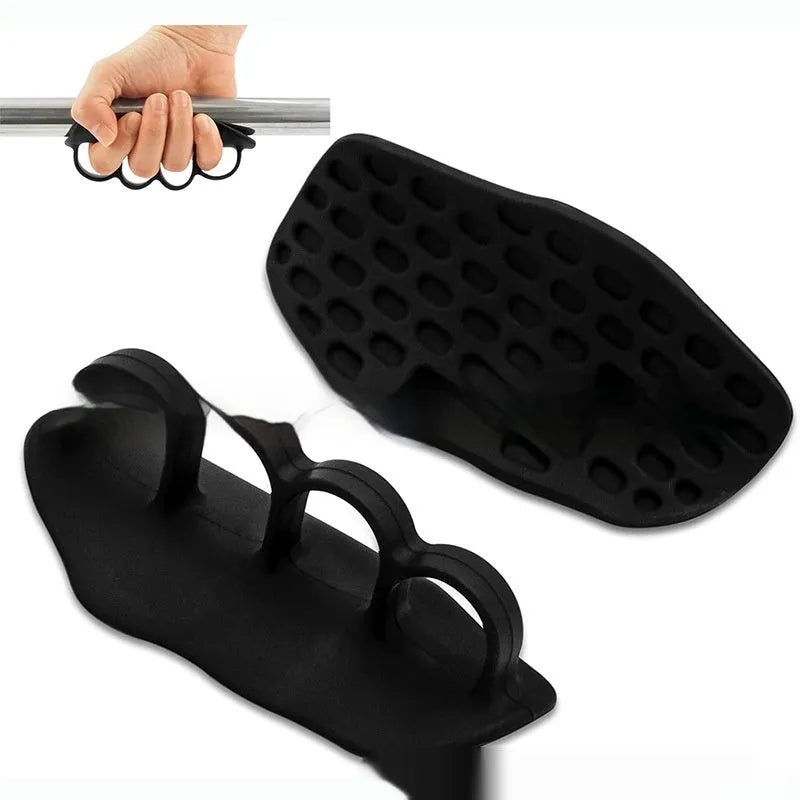 Non-slip spring grip finger exerciser in Gray with storage box for hand strength training