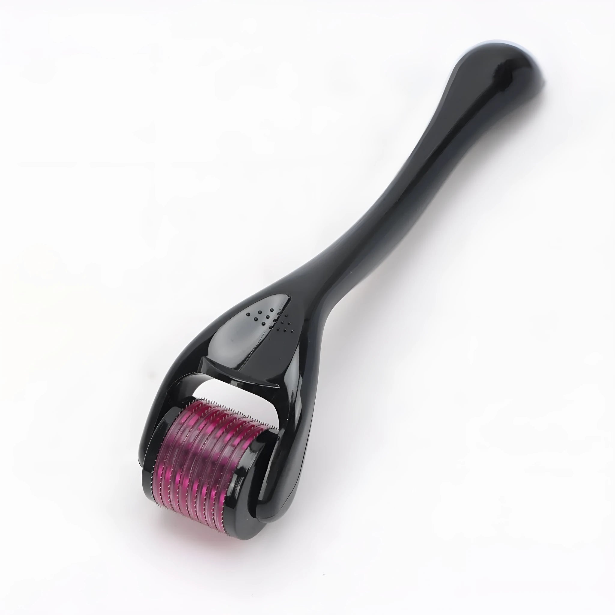 540 micro needle roller device showing multiple colour options and needle specifications for skincare treatments