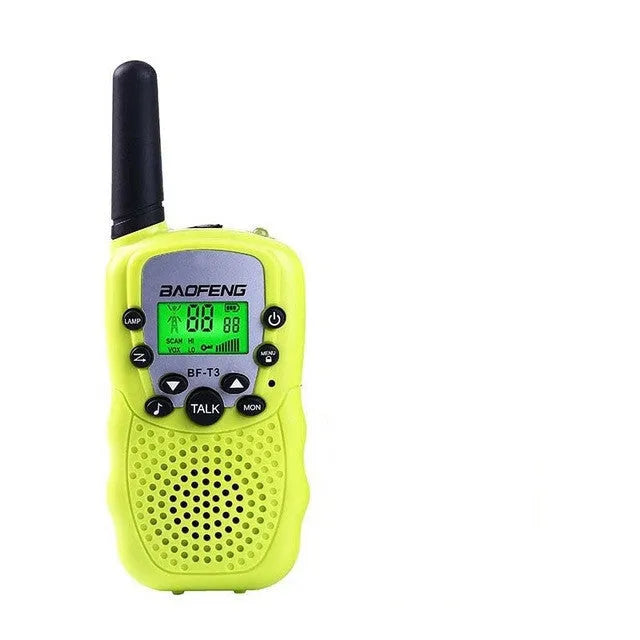 Children's handheld walkie talkie radio in choice of colours with 22-channel capability