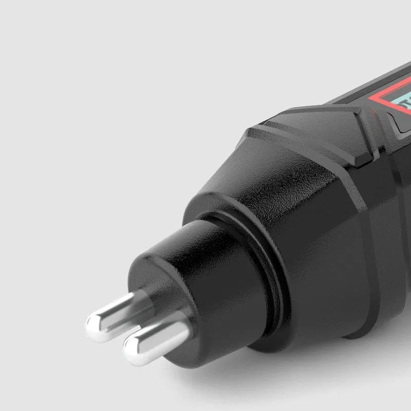 Digital display brake fluid tester pen with LED moisture indicator and batteries