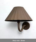 Alloy desk lamp with touch dimming switch, black finish, and warm LED light on a wooden desk