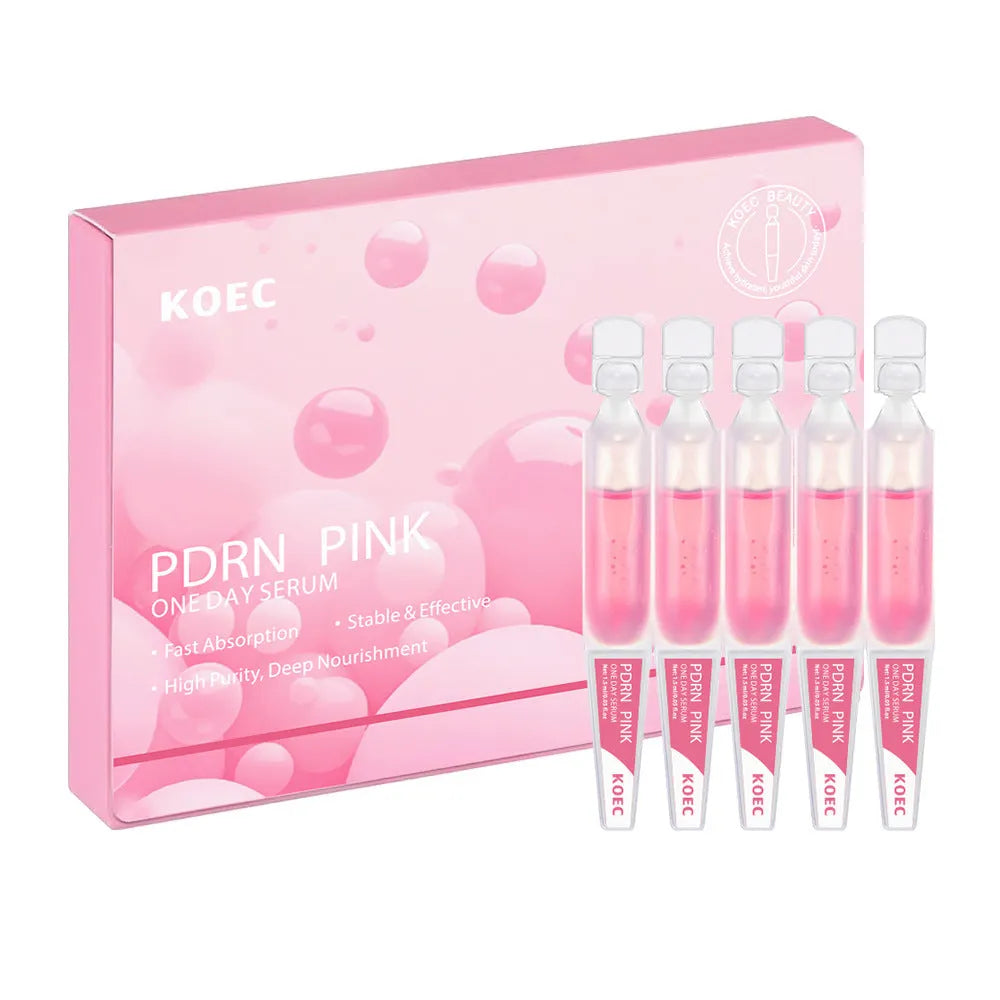 KOEC Powder Polypeptide disposable face mask 10 pack showing individual essence patches