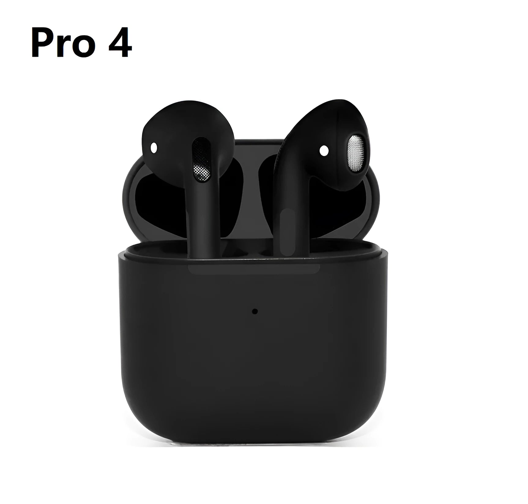 Pro4 White wireless Bluetooth in-ear sports headset with binaural design.