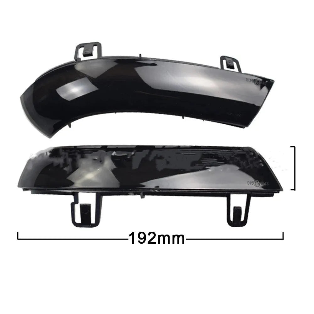 Volkswagen Golf MK5 sequential running water turn signal light made from black ABS plastic.