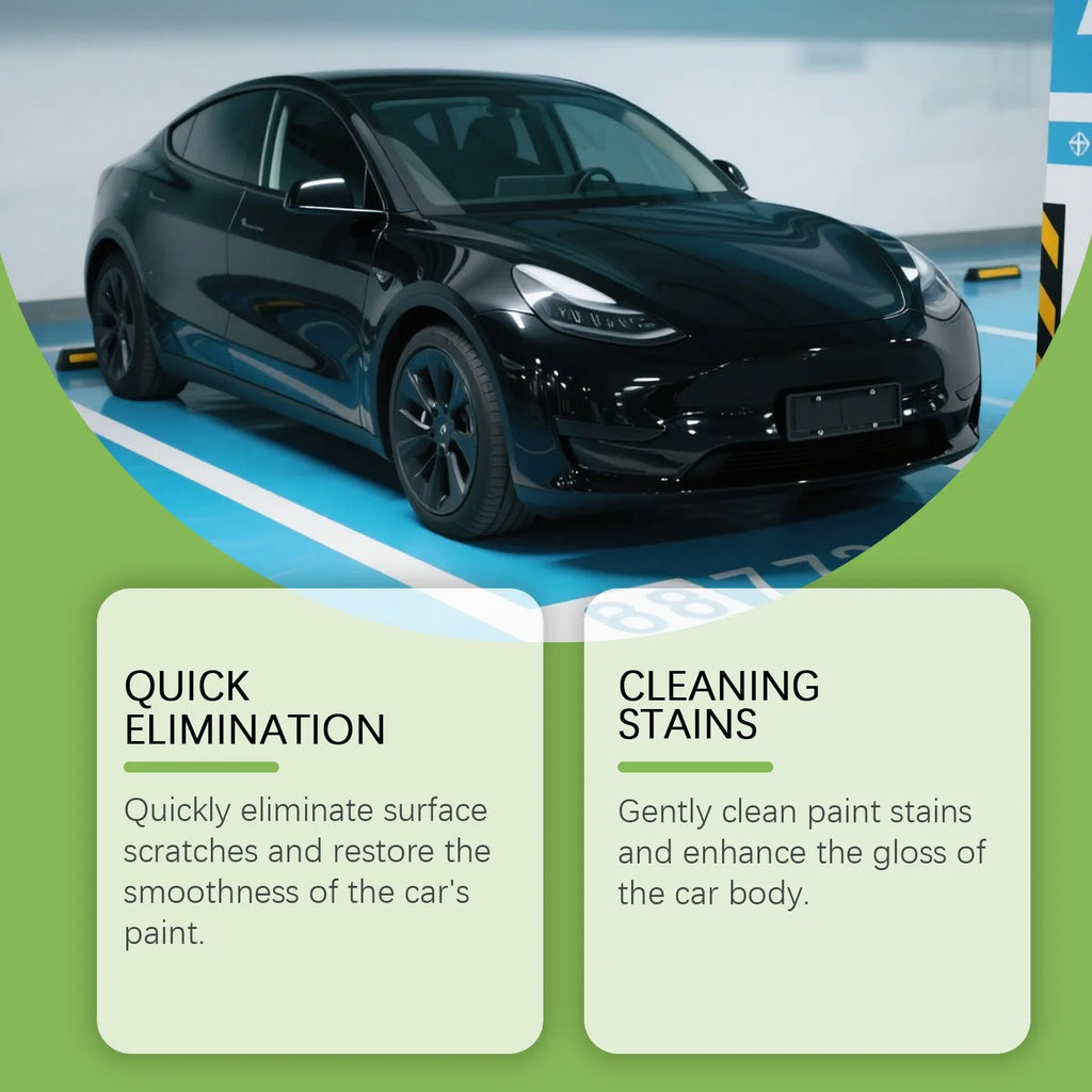 100g car scratch recovery cream tube with applicator sponge for automotive paintwork imperfections