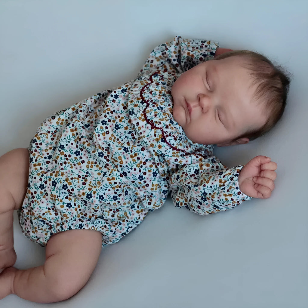 50 cm NPK vinyl simulation baby reborn doll with lifelike appearance for children aged 4-6